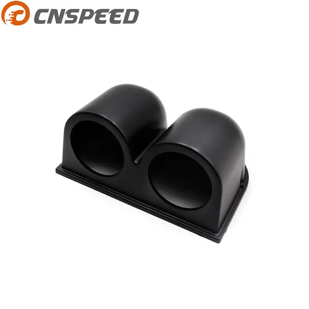 Double Dual Gauge Pod 52mm 2 Holes Gauge Pod Gauge Cup Dash Pod Mount