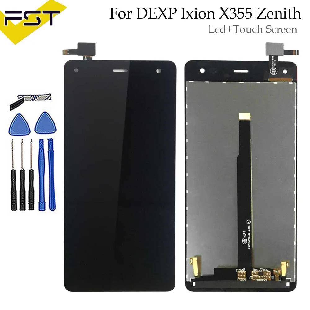 Цена 5,5 дюймов для Dexp Ixion X355 Зенит ЖК дисплей + кодирующий преобразователь сенсорного экрана в сборе запасные части + Инструменты