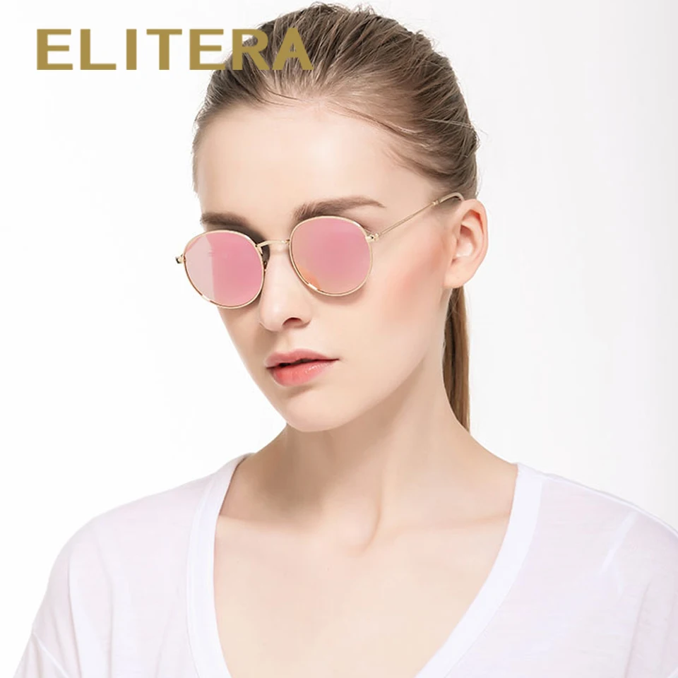 

ELITERA New Brand Polarized Women Sunglasses Alloy Sunglass Luxury Designer Vintage Polaroid Sun Glasses Oculos De Sol UV400