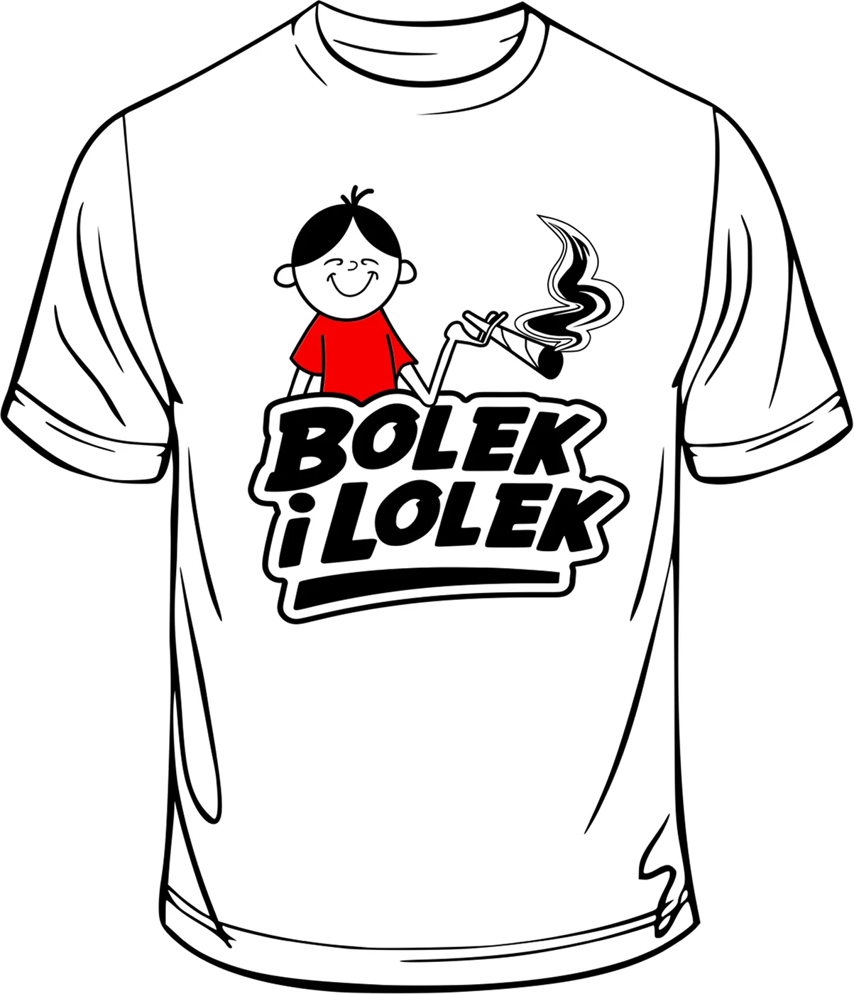 

BOLEK I LOLEK Meska Koszulka Polska Zabawna Koszulki Polish Funny T-shirt Polski jacket croatia leather tshirt