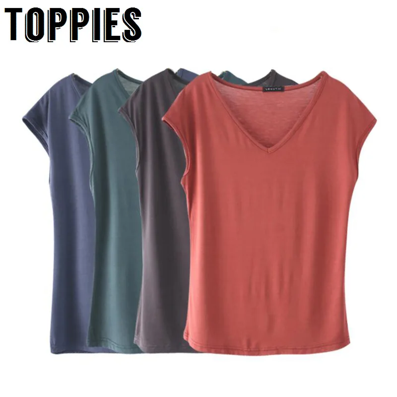 

2019 Summer T-Shirt Women Casual Tees Short Sleeve Solid Color Model Tops Korean Clothes camiseta mujer