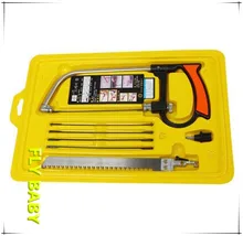 2016 New Hand Tools 11 in 1 Magic Saw Multifunction Hand DIY Saw Wood Glass Saw Cutting Metal Wood Glass universal saw set Serra