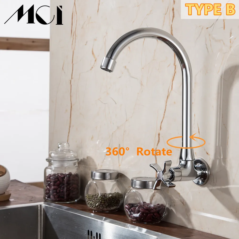 Stream Spray Bubbler Bathroom Kitchen Faucet Wall Mounted Single Hole Single Cold Water Flexible Pipe Kitchen Mixer Torneira Mci Kitchen Faucets Aliexpress