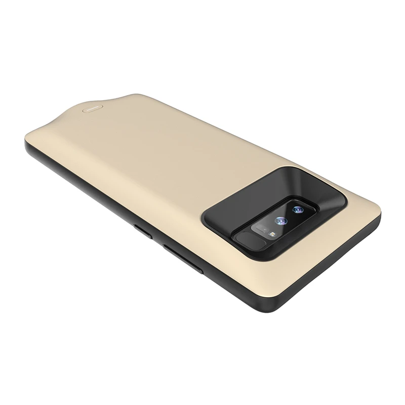 5500 мА/ч чехол для зарядного устройства высокой емкости для samsung Note8, задняя крышка с зажимом, мягкий чехол из ТПУ с полной защитой для Note 8