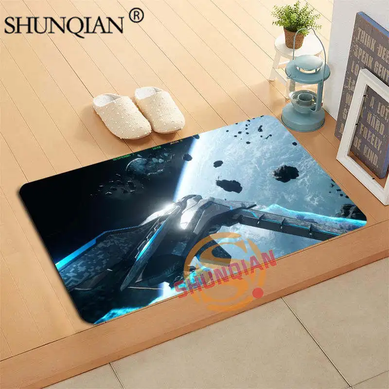 

Star Citizen Doormat Custom Your Mats Print slip-resistant Door Mat Floor Bedroom Living Room Rugs 40x60cm 50x80cm