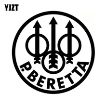 YJZT 15X15CM BERETTA Firearms Gun Rights Car-styling Car Sticker Vinyl Decals S8-0048