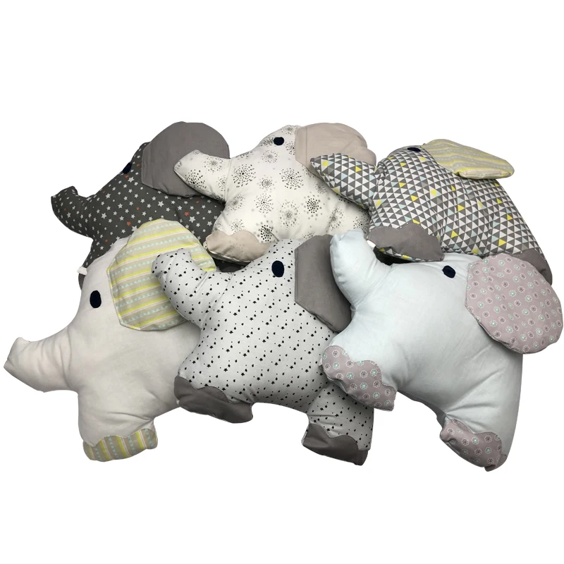 1 Pc Babybed Bumper For Newborns Elephant Crib Bumper Infant Cot