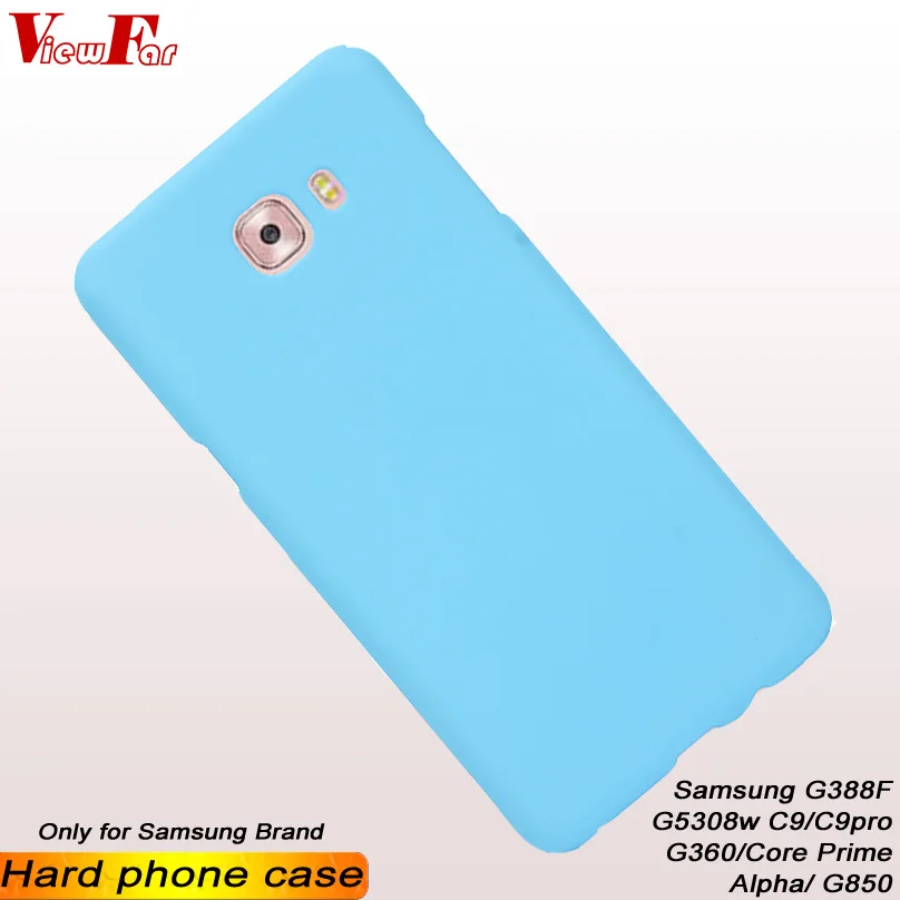 

ViewFar Multi Colors Case For Samsung Galaxy G388F G360 Core Prime G5308w Alpha G850 C9 Pro C9pro Matte Cover New Hard PC Cases