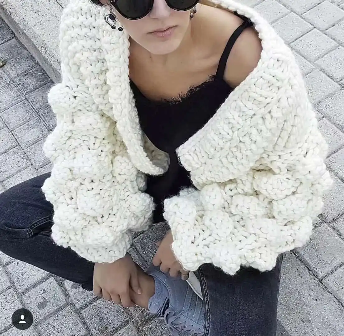 Cardigan For Women Knitting Ladies Sweaters Korean Long Sleeve Elegant Casual Outwear Coat Cardigan Women's Sweaters Autumn