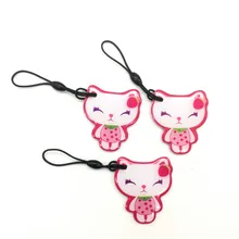 10 шт. 125 кГц T5577 брелоки RFID брелок для ключей с биркой карты 125 кГц близость Токен доступа дубликат Токен метка llaveros Porta Chave карта