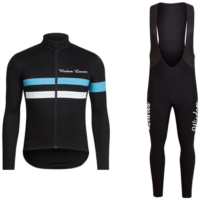 

Wisdom Leaves 2019 Cycling Jersey Set Long Sleeve Breathable Cycling Clothes Bicycle Wear Mtb Cycling Sportwear Downhill Jersey