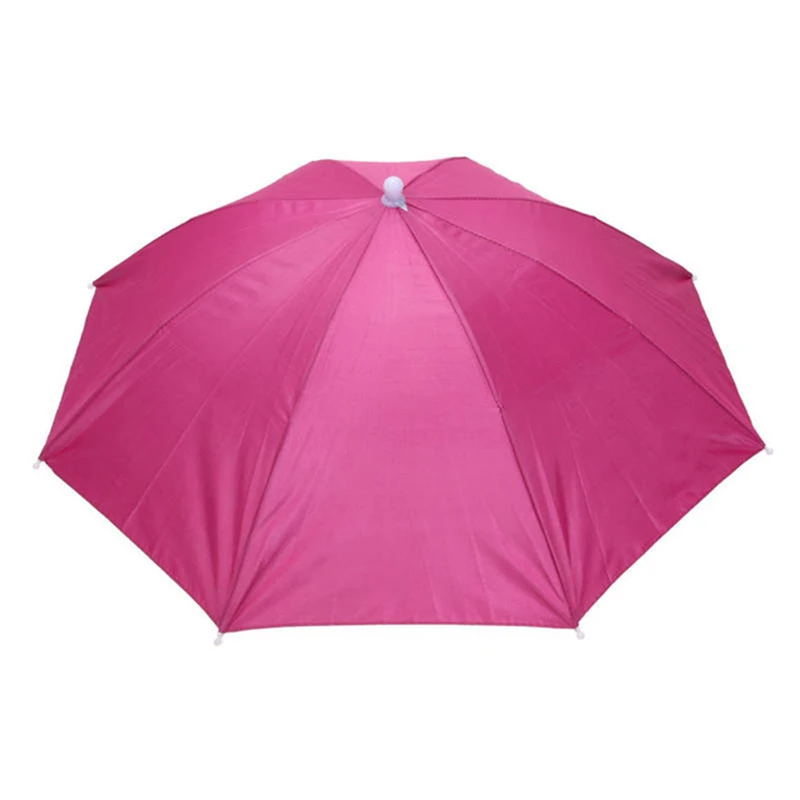 Head Umbrella Hat Fishing Cap Anti-UV Camouflage Sunshade Sea Beach Sun Protection Foldable Outdoor Camping Hiking Sport Hats (18)