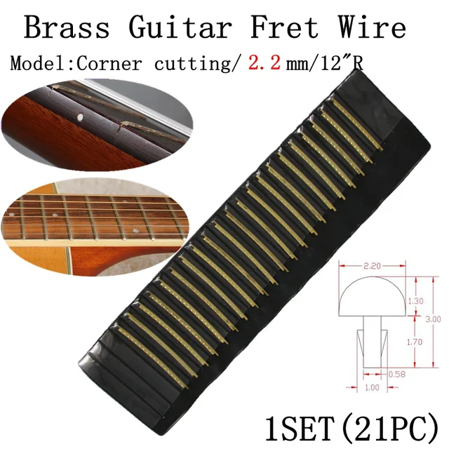Buy 21pcs Fingerboard Frets Fret Wire For Acoustic