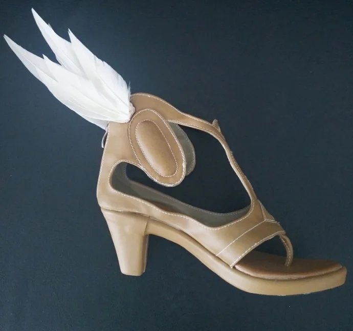 

Customize Overwatch Angela Ziegler Mercy Skin Winged Victory Cosplay Shoes