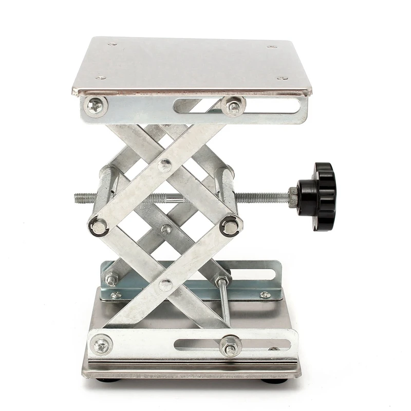 150 x 150Mm Stainless Steel Adjustable Laboratory Support Table Holder Laboratory Lifter