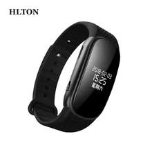HLTON 8G Портативный цифровой диктофон стерео аудио запись умный браслет часы Шагомер калорий HiFi Loseless MP3 плеер