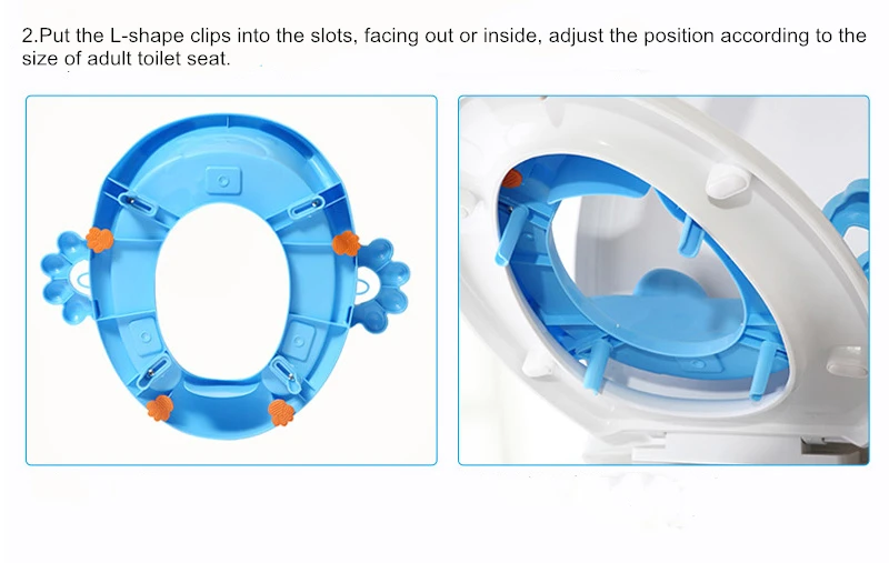 Детские Детский горшок обучение для детей с подлокотниками для детей с гибкостью адаптироваться к различным WC Универсальный