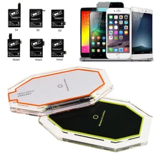 New 3 Induction Coil Qi Wireless Charger Charging Pad with Qi Receiver for Samsung Galaxy S3