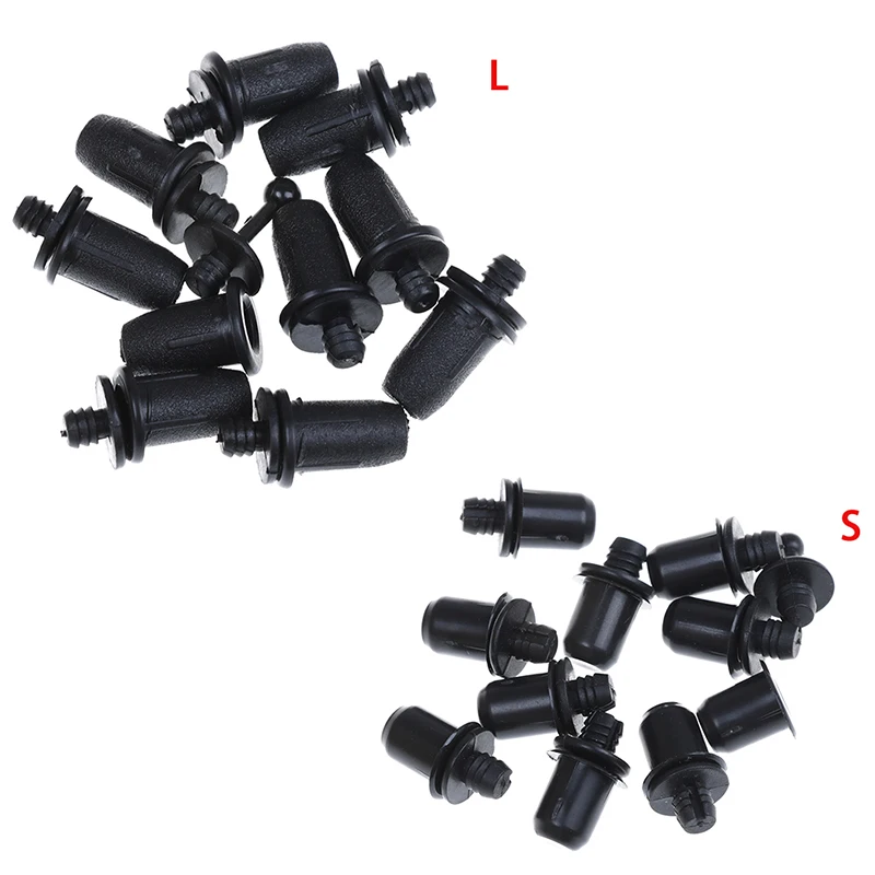 

New 10 Pairs ball and socket type speaker grill peg kit plastic screws Speaker Parts Accessories 2 Size