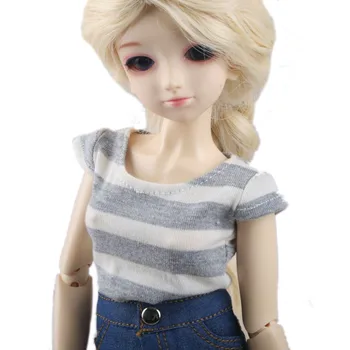 

[wamami] 06# Grey Stripes Girl T-Shirt 1/4 SD DZ AOD DOD BJD Doll Dollfie