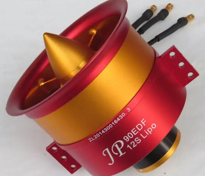 RC Air Plane 120A 6048W 7 4 KG 12 Blade 105mm 12S JP EDF электронный привод вентилятора: 4260 875KV|ducted fan