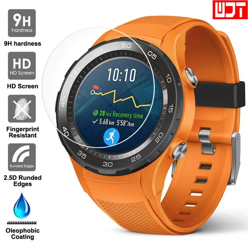 Закаленное стекло 9H для Huawei Watch 2 Защита экрана Pro 2018 полное покрытие защитная