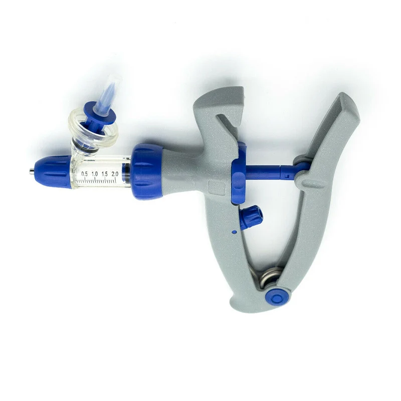 

1ml Automatic Refill Injector Syringe Livestock Veterinary Tool Precision Scale New Arrivals