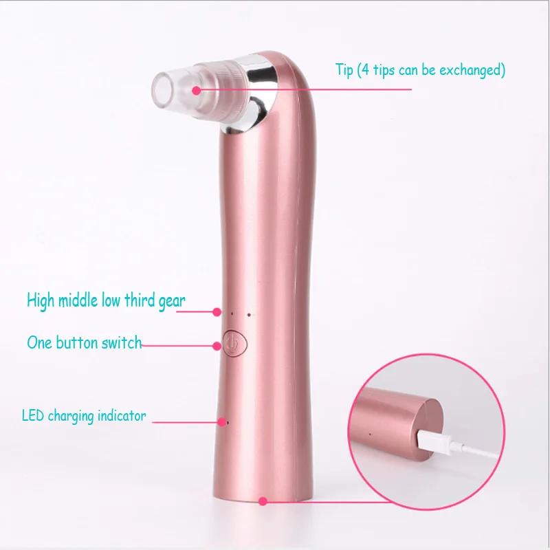 

Electronic beauty instrument blackhead artifact electric pore cleaner artifact cleansing instrument to blackhead