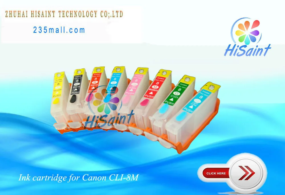 Cli 8 PGI 5BK CLI 8BK CLI 8C CLI 8M CLI 8Y For Canon Ink Cartridge 