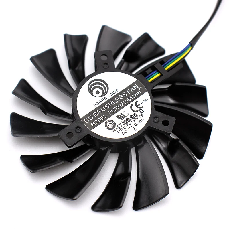 Кулер для видеокарты MSI RX570/RX580/RX470/RX480 вентилятор охлаждения графической карты 12 В
