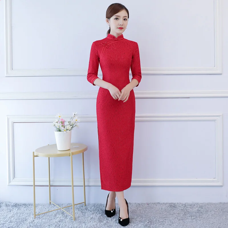 New Arrival Summer Female Chinese Traditional Embroidery Dresses Long ...