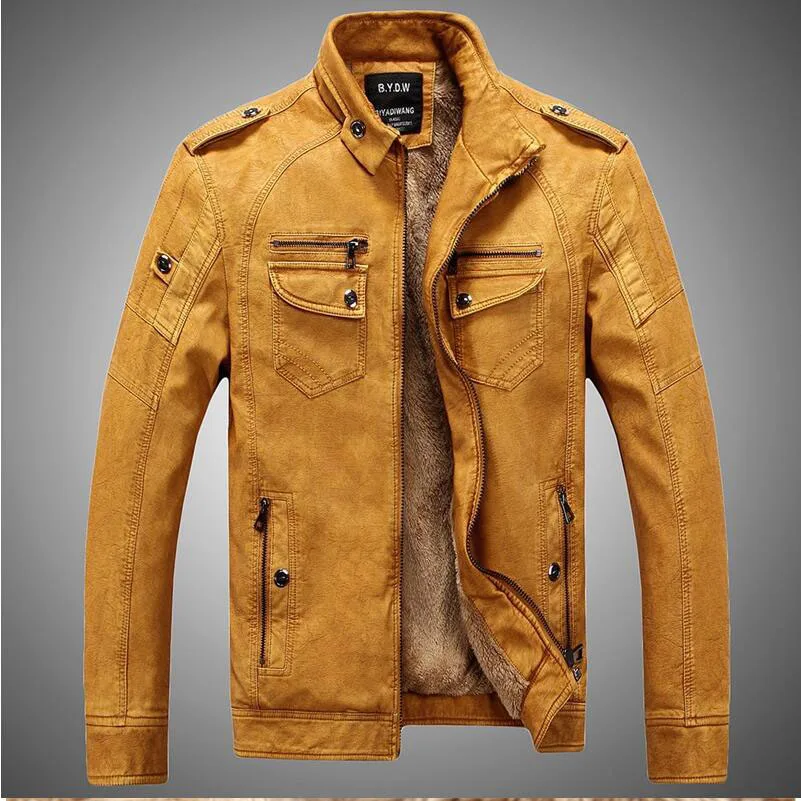 Мужские Кожаные Куртки из искусственной кожи Jaqueta Masculinas Inverno Couro куртка Jaquetas De