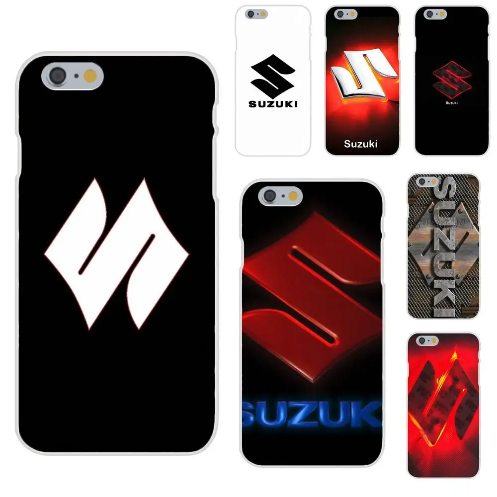 

Soft Silicone TPU Transparent Fashion Cover Case For Apple iPhone 4 4S 5 5C 5S SE 6 6S 7 8 Plus X XS Max XR Suzuki Logo