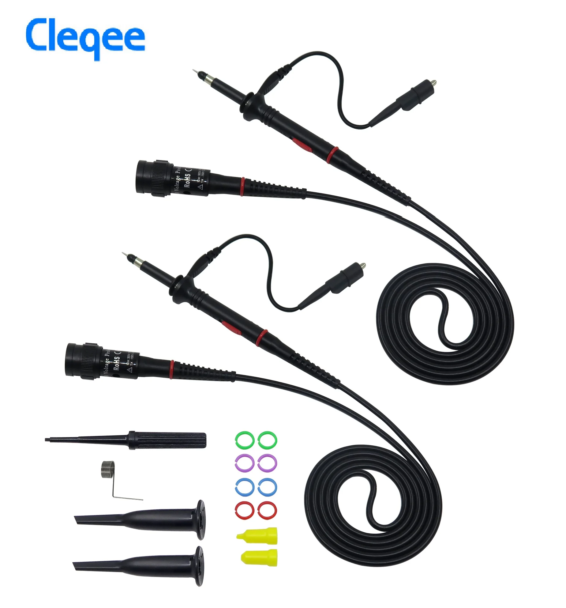 Cleqee High quality P2000 Series DC 60MHz200MHz Oscilloscope Probe For
