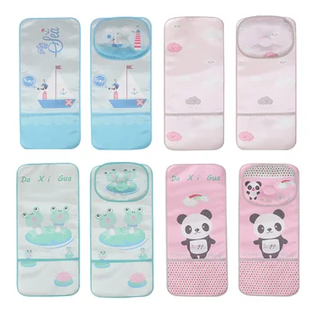 

Baby Stroller Seat Baby Summer Cool Stroller Sleeping Mat Breathable Mattress Pads Toddler Cot Cozy Nap Pads Random Delivery