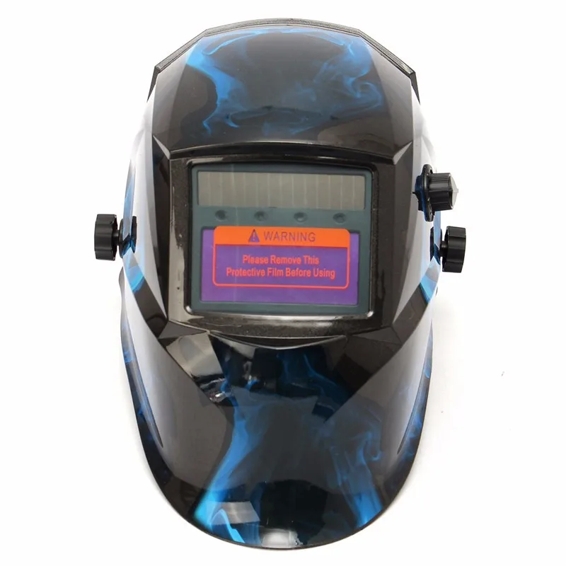 

Hot Sale Blue Skull Solar Auto Darkening Grinding Welding Helmet ARC TIG MIG Face/Mask Top Selling for Welding Machine