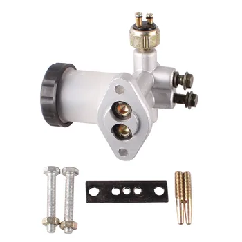 

Silver White Hydraulic Master Cylinder Go Kart Buggy Dune Kandi BMS Roketa Kinroad 90 110 125 150 200cc Brake