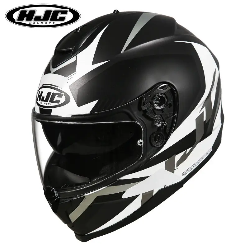 

2019 New Oxford HJC C70 Full Face helmet helmet Kasko Casco Vented Anti-Fog Lens Motorcycle Motorbike  moto Helmet