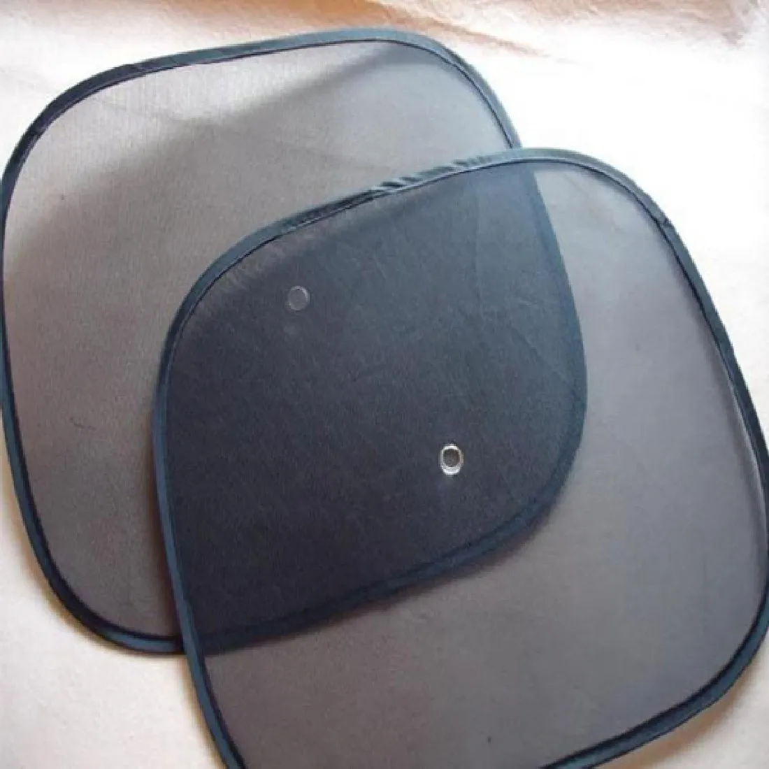 

Dewtreetali 2pcs Car Side Rear Window Sunshade Sun Shade Cover Visor Shield Screen Black Mesh Car Accessories