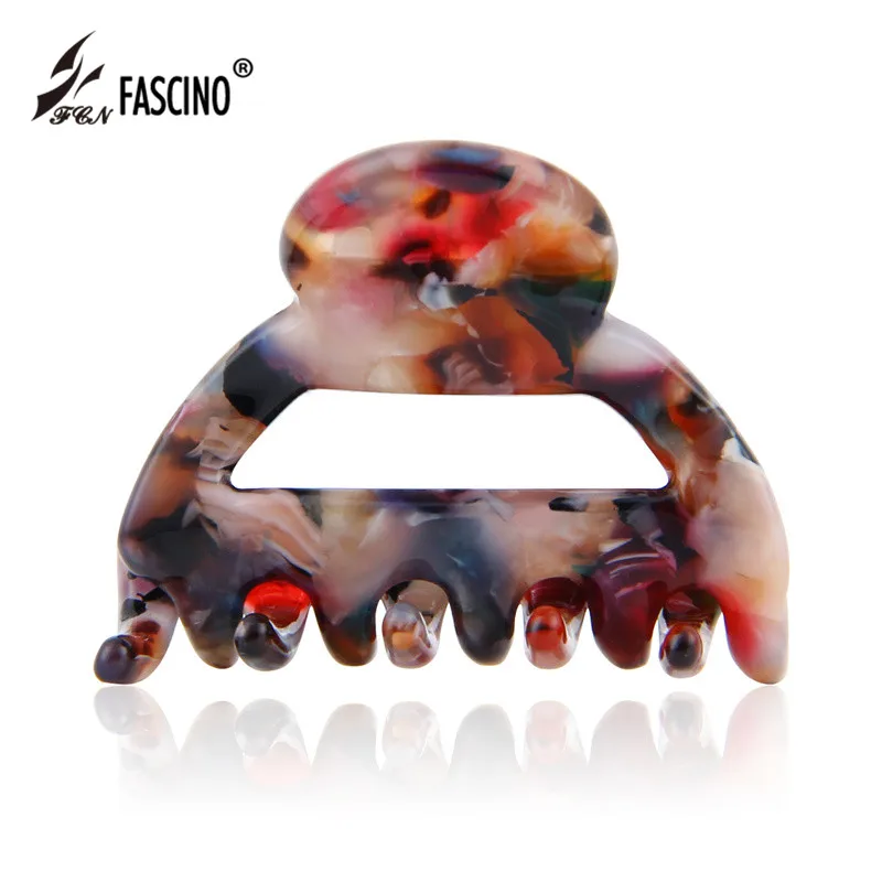 

2017 New Fashion Women Hair Accessories 3.5cm Hair Claws Mini Size Acetate Hair Clips For Girls Hairwear Tiara (FY820060)