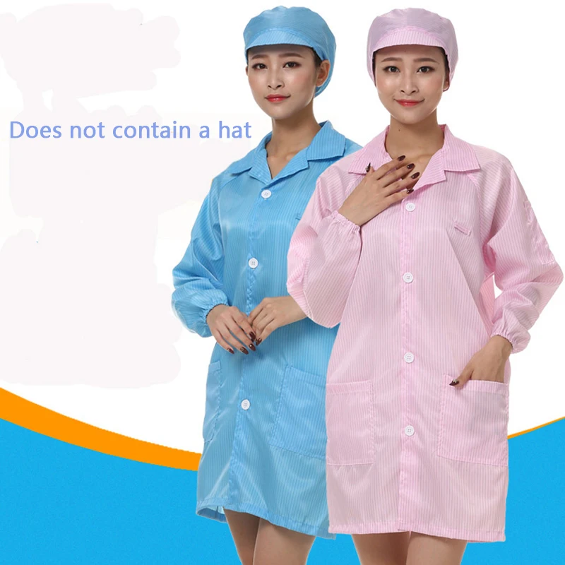 

Anti-static Clothing Working Clothes Dust-proof Coveralls Cleanroom Work Wear Plastic Factory Food Factory Research Laboratory