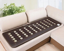 2017 hot cooling sale comfortable sleeping sofa cover heating jade massage cushion with gift sleeping eye cover 50*150CM