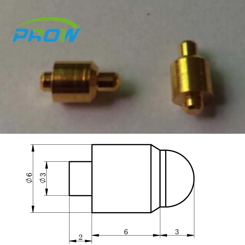 

[PR] Plate welded spring needle 9.0MM tail 2.0MM diameter 6.0MM 5.0A current POGO PIN High current 1 pin Through Hole