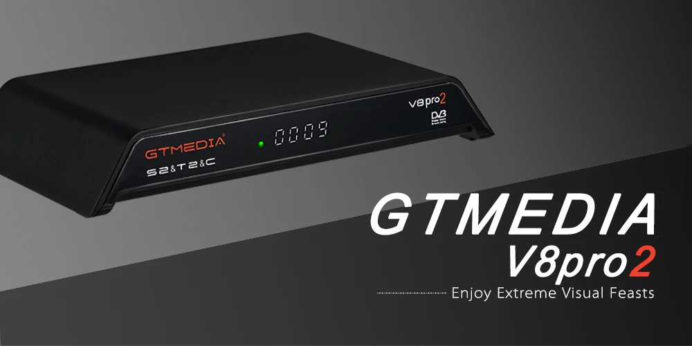 GTMedia V8 Pro2 DVB-T2/S2/кабель/S2X спутниковый ресивер H.265 Встроенный 2,4 г wifi с 1 год Европа CCcam бесплатно за рубежом телеприставка IPTV