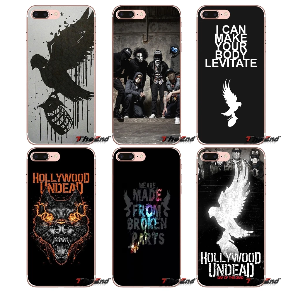 

Hollywood Undead Fly Eagle Wings TPU Cover For iPhone X 4 4S 5 5S 5C SE 6 6S 7 8 Plus Samsung Galaxy J1 J3 J5 J7 A3 A5 2016 2017