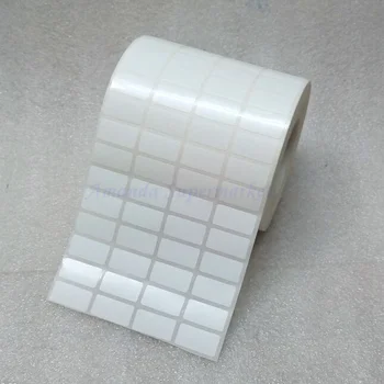 

Glossy White PET Label Sticker 20mm x 10mm 10000 pieces PET Stickers Waterproof Oilproof Good Printing