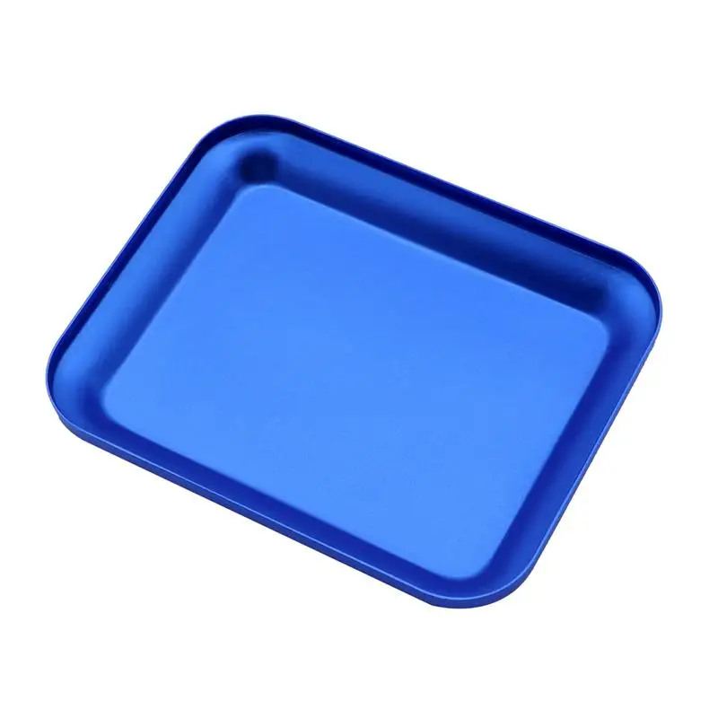 

Magnetic Nut and Bolt Tray Square Solid Parts Holder Parts Tray Screw Organizer Magnetic Bolt Holder for Tools Screws Bolt Pins