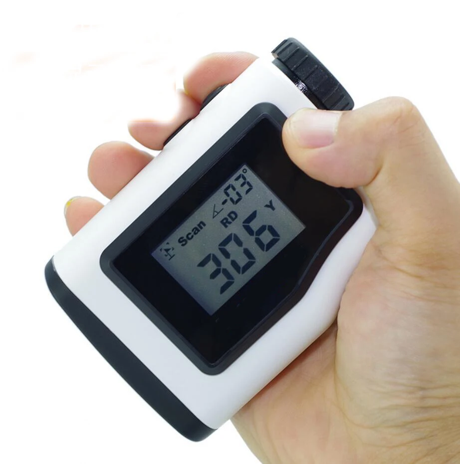 

Golf rangefinder 600m handheld LCD display scope hunting laser rangefinder measurement range monocular waterproof 3 colors