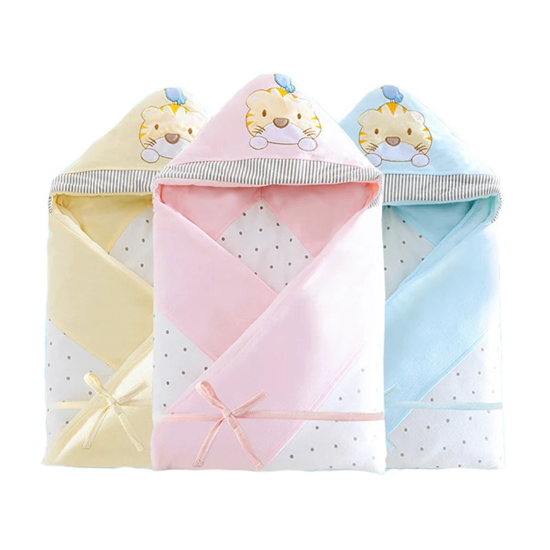 

Cotton Newborn Sleeping Bag Lovely Cartoon Embroidery Warm Baby Envelope New Born Infantil Baby Sleeping Bag Autunm