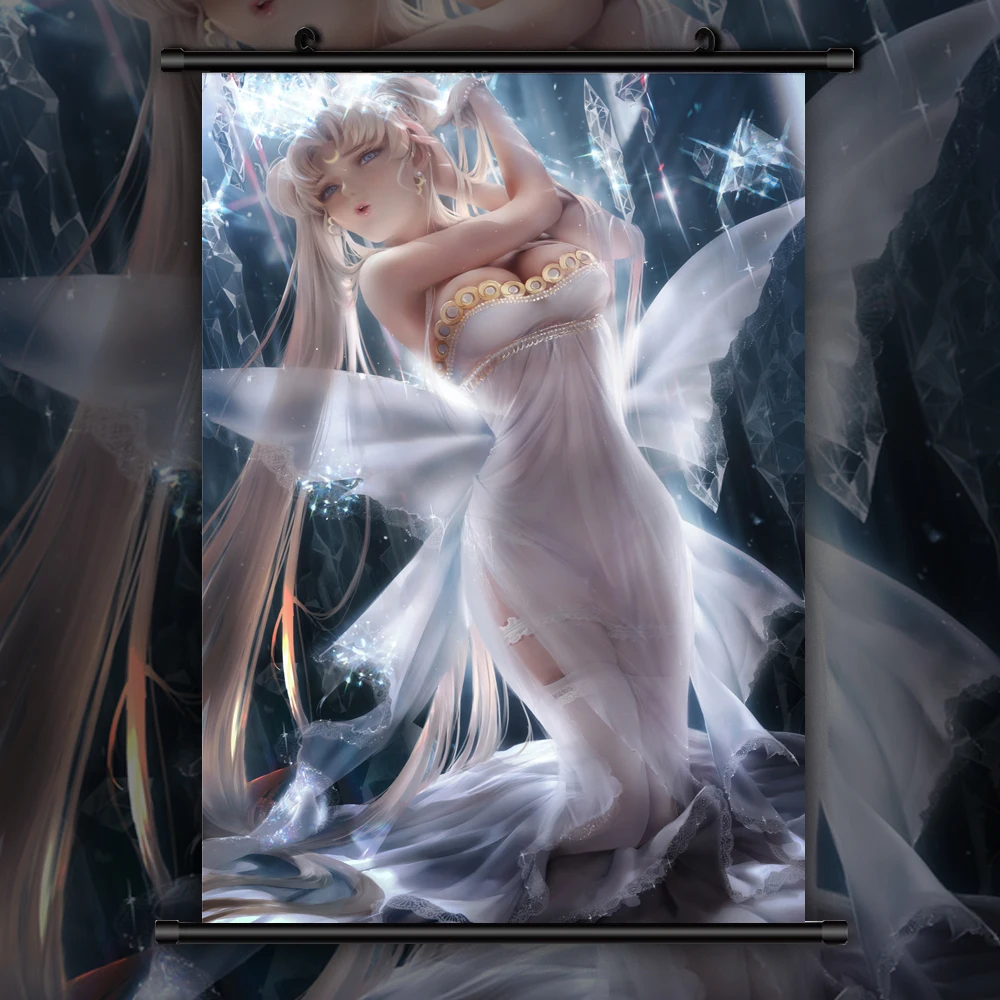 

Sailor Moon Crystal Serenity Anime manga wall Poster Scroll